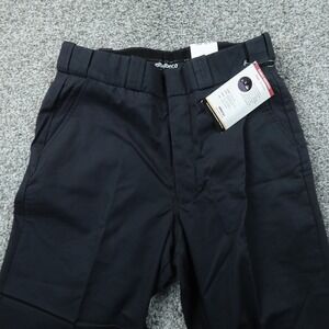 NEW Elbeco Pants Mens 34X36 Navy Blue TEK3 Flat Front Uniform Work Chino Trouser
